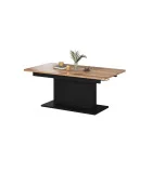 BUSETTI COFFEE TABLE, TOP - WOTAN OAK, LEG - MATTE BLACK order